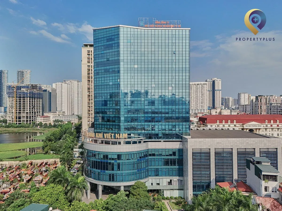 Toàn cảnh tòa nhà VPI Tower nhìn từ trên cao